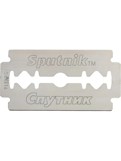 Сменные лезвия SPUTNIK Stainless для безопасных бритв 5шт