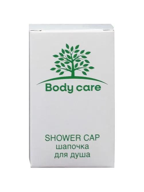 Шапочка для душа Luscan Body care картон, 250шт/уп