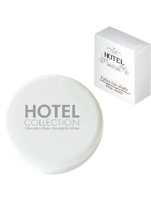 Губка для обуви HOTEL COLLECTION круглая, 400шт.