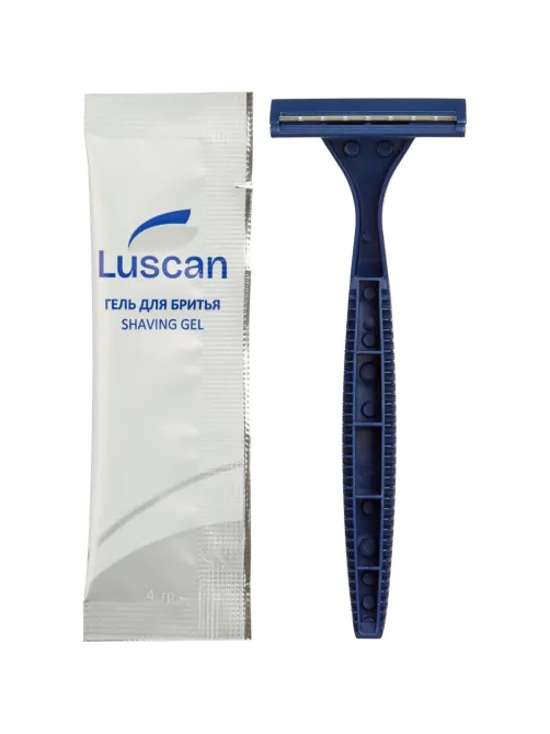 Набор бритвенный Luscan флоупак, 200шт
