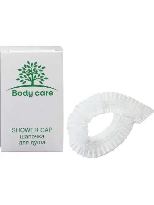Шапочка для душа Luscan Body care картон, 250шт/уп
