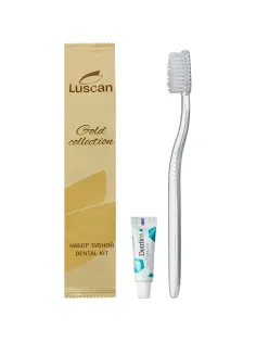 Набор зубной Luscan Gold Collection, ПЭ, 300 шт/наб