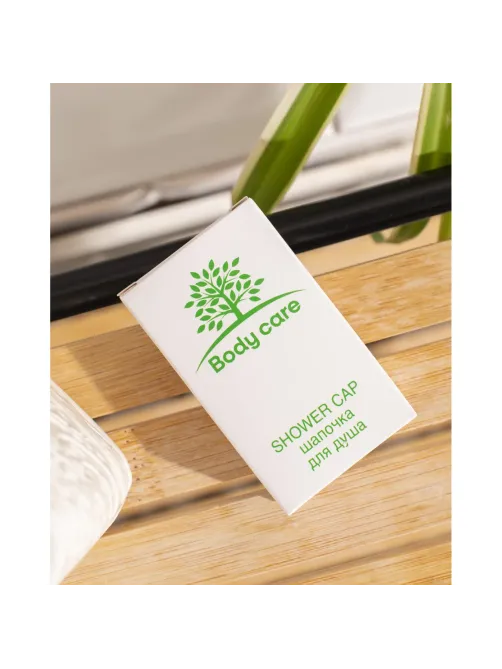 Шапочка для душа Luscan Body care картон, 250шт/уп