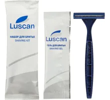 Набор бритвенный Luscan флоупак, 200шт