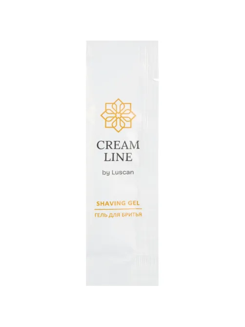 Набор бритвенный Luscan Cream Line картон,200шт