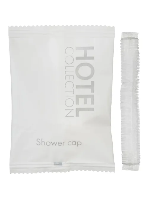 Шапочка для душа HOTEL COLLECTION саше, 500шт.