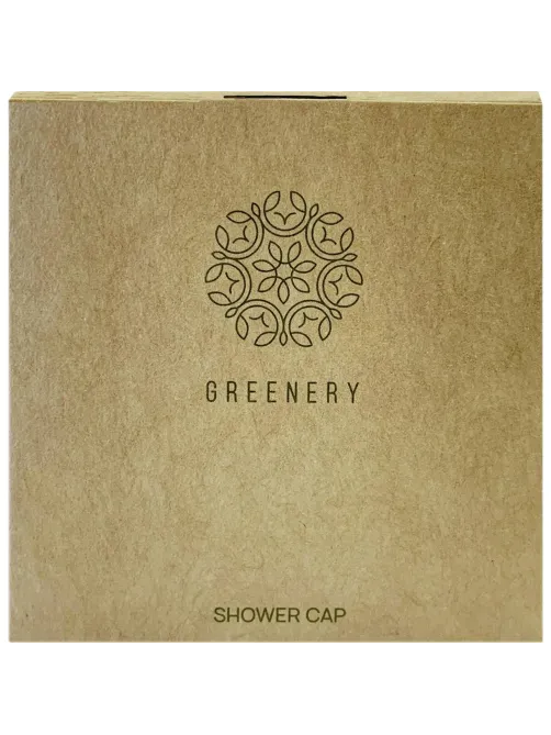 Шапочка для душа GREENERY ,картон,250шт