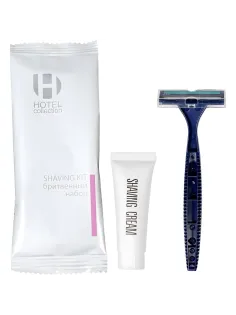Набор бритвенный Luscan HOTEL COLLECTION ПЭ,200шт