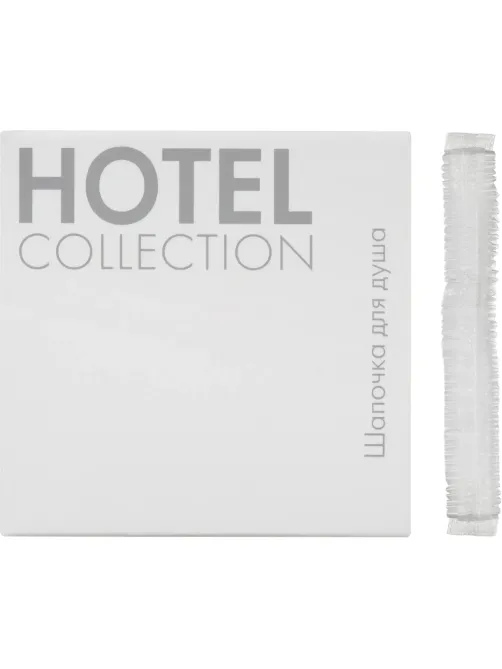 Шапочка для душа HOTEL COLLECTION картон, 250шт.