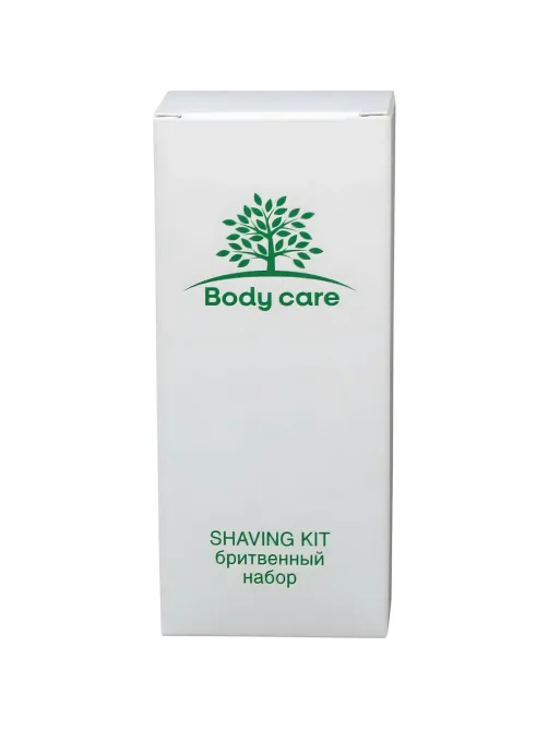 Набор бритвенный  Luscan Body care картон,200шт