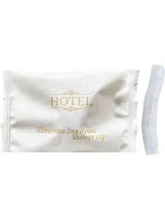 Шапочка для душа HOTEL, флоупак, 300шт/уп