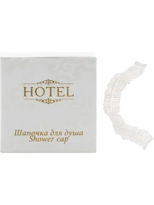Шапочка для душа HOTEL,картон,250шт.