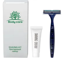 Набор бритвенный  Luscan Body care картон,200шт