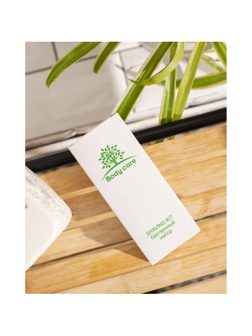 Набор бритвенный  Luscan Body care картон,200шт