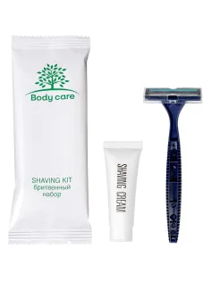 Набор бритвенный Luscan Body care ПЭ,200шт