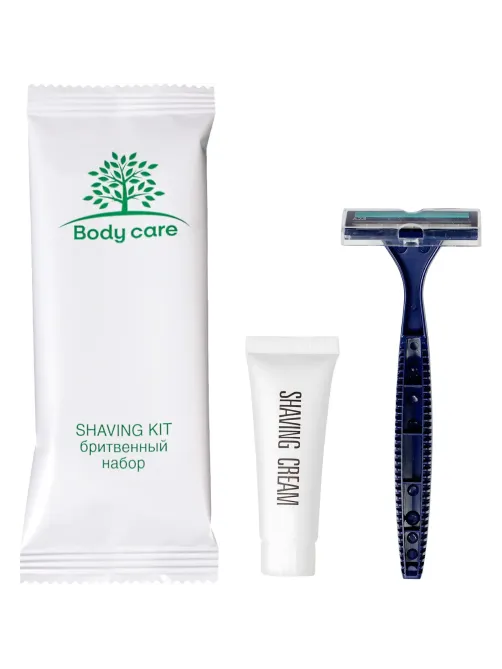 Набор бритвенный Luscan Body care ПЭ,200шт