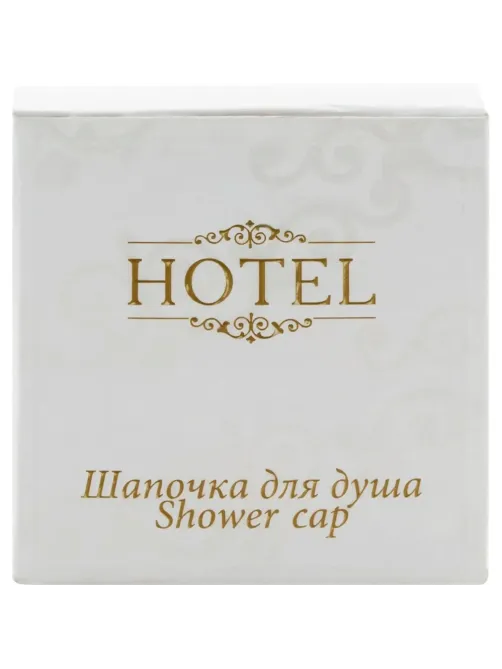 Шапочка для душа HOTEL,картон,250шт.