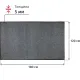Коврик входной Tuff влаговпитывающий 120x180 см. серый   Blabar/5