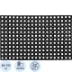Коврик входной резиновый Luscan Professional 80x120х1,6 см черный