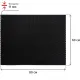 Коврик входной универсальный 60x80x1,1 рисунок Соты (ЭВА) черный_УК060080