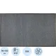 Коврик входной Tuff влаговпитывающий 90x150 см. серый,  Blabar/5