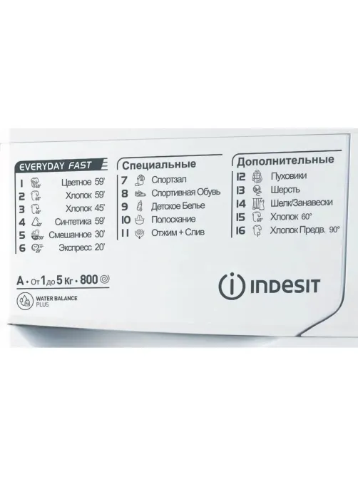 Стиральная машина Indesit EWSB 5085 CIS