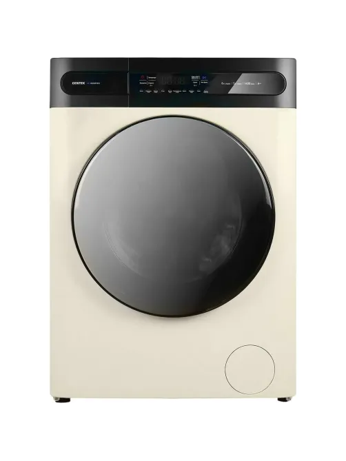 Стиральная машина Centek CT-1958 (бежевый) 1400 / 8кг /11пр/Сушка 5кг/A