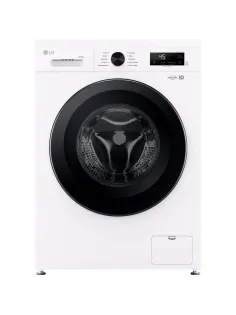 Стиральная машина LG F2Y1WS6W кл.:A фронт. макс.:6.5кг белый инвертер
