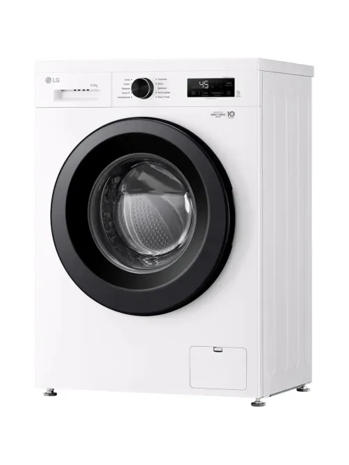 Стиральная машина LG F2Y1WS6W кл.:A фронт. макс.:6.5кг белый инвертер