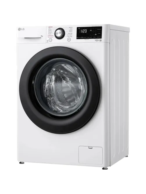 Стиральная машина LG F2V3PS6W кл.:A фронт. макс.:8кг белый инвертер