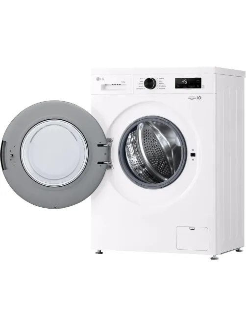 Стиральная машина LG F2Y1WS6W кл.:A фронт. макс.:6.5кг белый инвертер