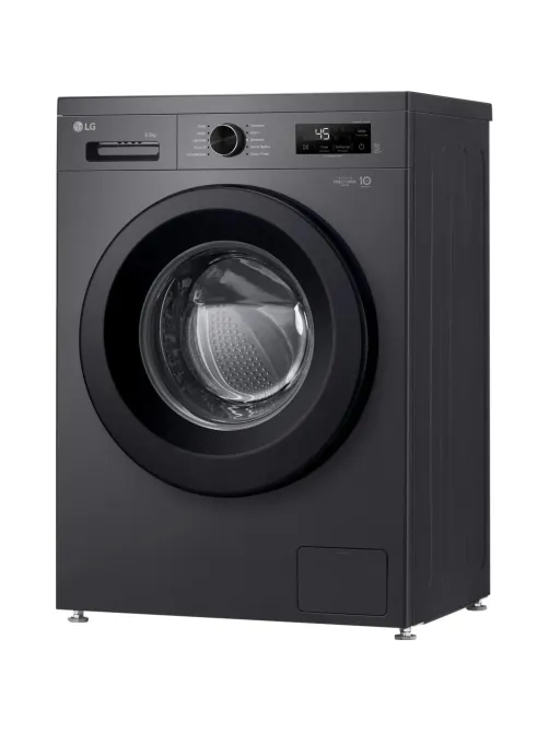 Стиральная машина LG F2Y1WS6J кл.:A фронт. макс.:6.5кг темно-серый инвертер