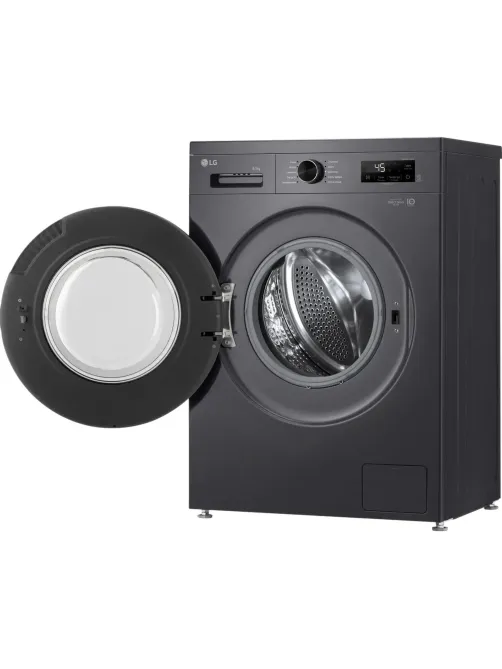 Стиральная машина LG F2Y1WS6J кл.:A фронт. макс.:6.5кг темно-серый инвертер