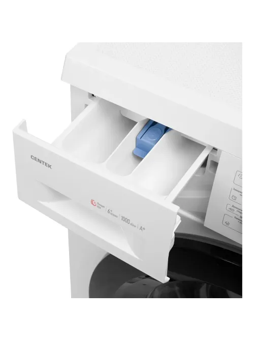 Стиральная машина Centek CT-1902 (белый) 6кг/23пр /Очистка барабана /Пар/A
