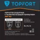 Перчатки защитные TOPFORT Ant PU антистат.нейлон/карбон.нить с ПУ р.9