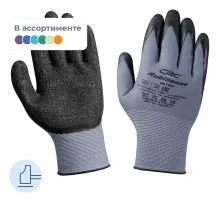 Перчатки защит.Rubisense арт.pe15nl/46-371 полиэфир латекс.текстур.покр. р8
