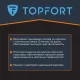 Перчатки защитные TOPFORT НН01 нейлон с нитриловым покрытием р.10