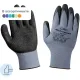Перчатки защит.Rubisense pe15nl/46-371 полиэфир с латекс.текстурир.покр. р9