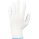 Перчатки нейлон защитные Gward  NP1001 размер 9,L белые (12 пар/уп)