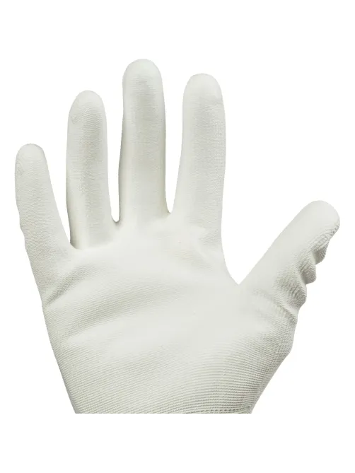 Перчатки защитные нейлон Gward White PU1001 с п/у покрытием р.9 (12 пар/уп)