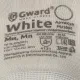 Перчатки защитные нейлон Gward White PU1001 с п/у покрытием р.9 (12 пар/уп)