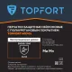 Перчатки защитные TOPFORT НПУ01 нейлон с ПУ покрытием р.10