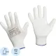 Перчатки защитные нейлон Gward White PU1001 с п/у покрытием р.9 (12 пар/уп)