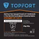 Перчатки защитные от порезов TOPFORT Сполдер ПУ Тач B с ПУ покрытием р.9