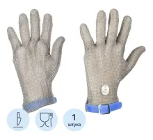 Перчатка кольчужная Certaflex Prima (пластиковый ремешок) CP0005009L р.L