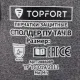 Перчатки защитные от порезов TOPFORT Сполдер ПУ Тач B с ПУ покрытием р.8