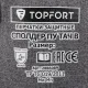Перчатки защитные от порезов TOPFORT Сполдер ПУ Тач B с ПУ покрытием р.9