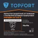 Перчатки защитные от порезов TOPFORT Сполдер ПУ Тач B с ПУ покрытием р.10