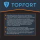 Перчатки защитные от порезов TOPFORT Сполдер Нит D с нитр.покр. р.9