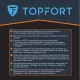 Перчатки защитные от порезов TOPFORT Сполдер ПУ Тач B с ПУ покрытием р.10